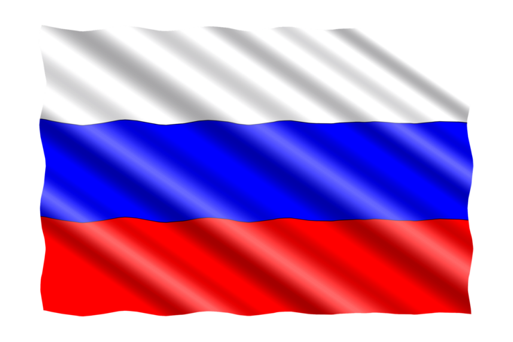 Flagge von Russland