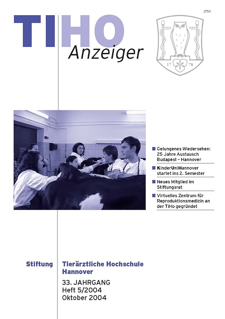 TiHo-Anzeiger 05/2004, Titelseite