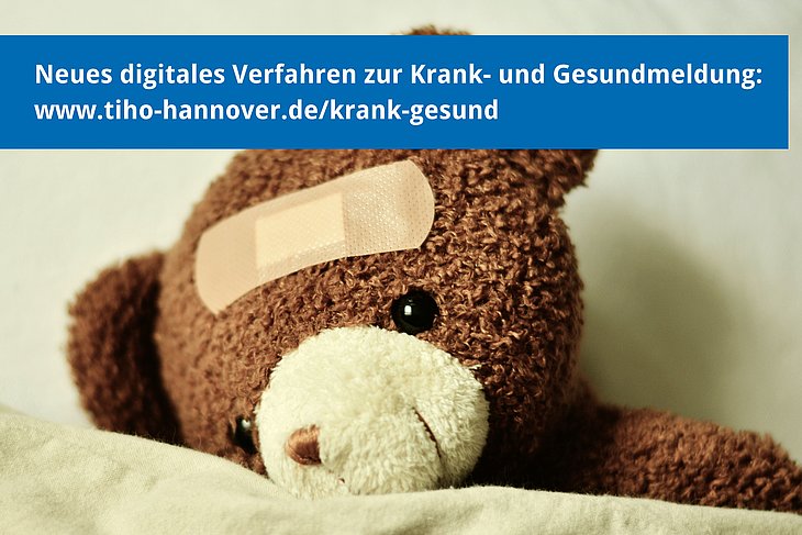 Infobild zum neuen digitalen Verfahren zur Krank- und Gesundmeldung
