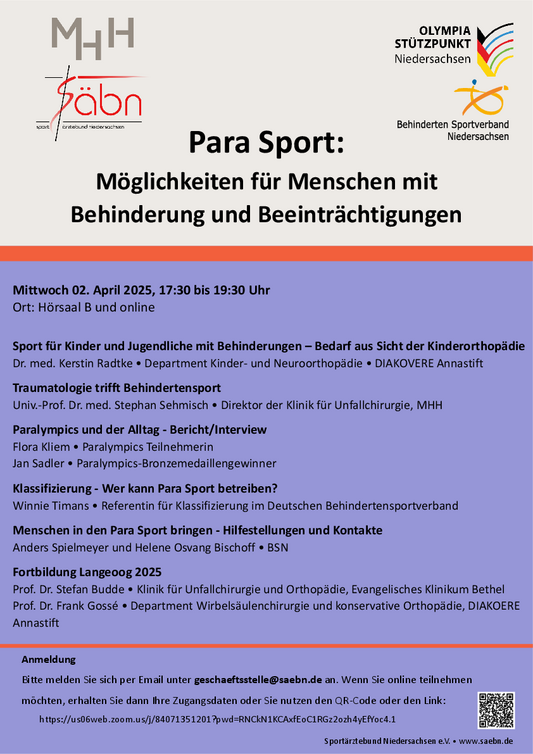 Para Sport: Möglichkeiten für Menschen mit Behinderung und Beeinträchtigungen