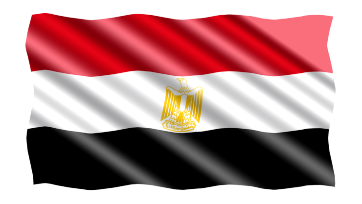 Flagge von Ägypten