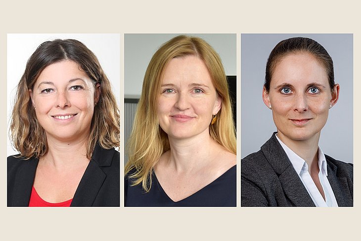 Professorin Dr. Gemma Mazzuoli-Weber, Professorin Dr. Franziska Richter Assêncio, Professorin Dr. Julia Metzger