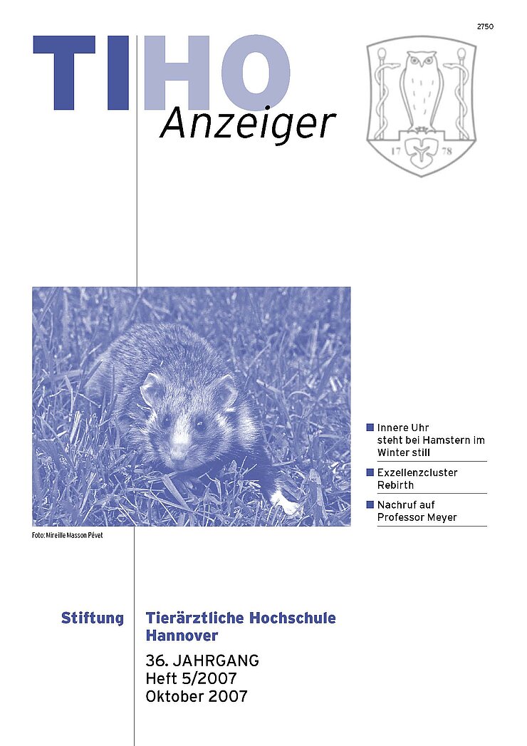 TiHo-Anzeiger 05/2007, Titelseite