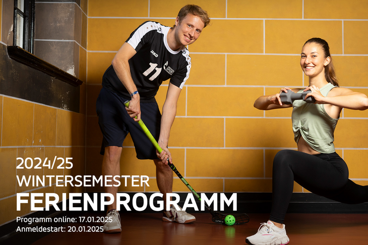 Sportlerin und Sportler auf einem Bild