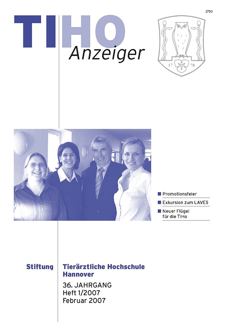TiHo-Anzeiger 01/2007, Titelseite